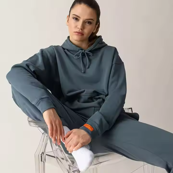 Spring Women Sweatsuit Set Tracksuit Custom Men Track Suit Sportswear Sweatpants And Hoodie Set Unisex